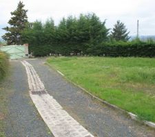 Photo de notre terrain.