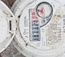 Nouveau relev&eacute; de compteur d'eau