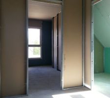 Chambre et salle d'eau