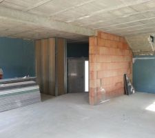 Pièce de vie et cuisine