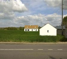 Surimpression du projet sur le terrain