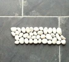 16 septembre : achat listel galet pour la sde