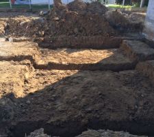 Fin du terrassement