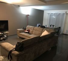 Enfin les trvaux sont terminés , enfin on est chez nous et il fait très très bon.