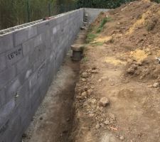 Mur de soutènement
