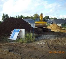 Terrassements et voie d'acc&egrave;s