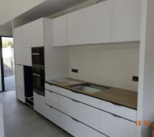 Montage cuisine en cours