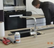 Montage cuisine en cours