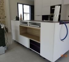 Montage cuisine en cours