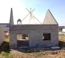 Arrière de la maison