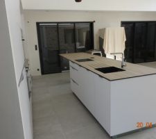 Ilot cental, vue de l'entrée