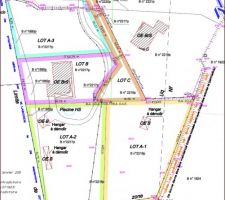 Projet de d&eacute;coupe
notre lot, le lot A-1