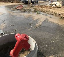 Inondations du lotissement