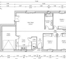 Voici le plan de la maison!!!!