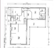 Plan de l'intérieur de la maison