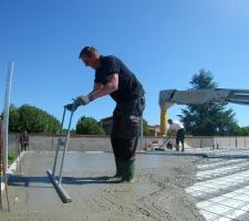 Réalisation de la dalle de compression