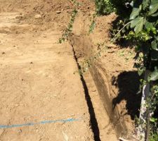 Terrassement du 20 au 22/04/2017
