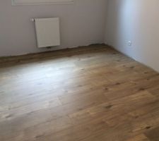 Le parquet posé, ça se termine !