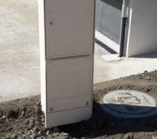 Terrassement finition_Coffret électrique