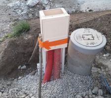 Terrassement finition_Coffret électrique