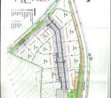 Plan de lotissement avec le lot n&deg;3