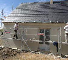 Enduit blanc noirmoutier