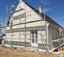 Enduit blanc noirmoutier