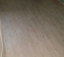 Dans la salle de bain