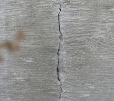 Zoom sur cette fissure