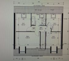 Modification de la superficie suite à la modification de la toiture des pentes