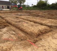 Terrassement pour les fondations