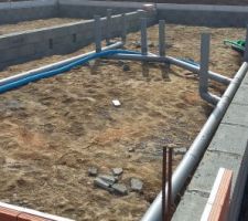 Fondations et vides sanitaires de la maison