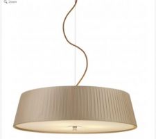 Suspension slimline Wheel taupe 3 France-Luminaires.com