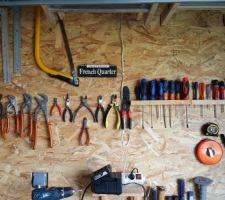 Rangement des outils