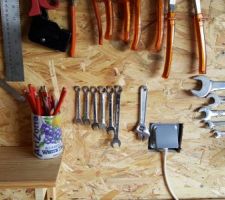 Rangement des outils