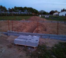 Les fondations avancent bien