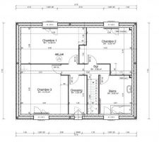 Plan d'origine Etage