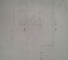 Plan du terrain + plan de coupe