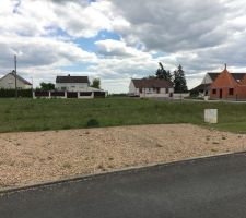 Terrain avant la construction