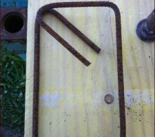 Fabrication armature ferraillage