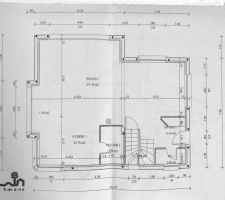 Plan rez de chaussée