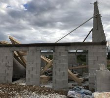 Toutes les Maisons n'ont pas résisté à la tempête de hier dans le lotissement?