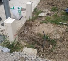 Enfin le tuyau d'eau trouvé !