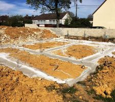 Fondation réalisées le 25/04/2017
