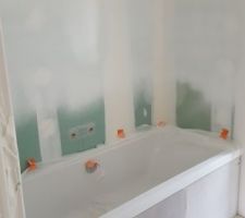 Habillage de la baignoire