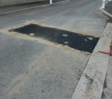 Raccordement en eau fait sur la voie publique
