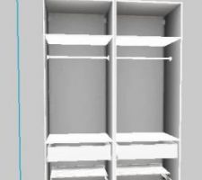 Armoire de l'entrée.