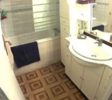 Salle de bain appart à rénover