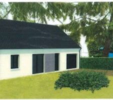 Projet de notre maison sur permis de construire