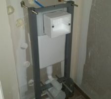 Toilette suspendu